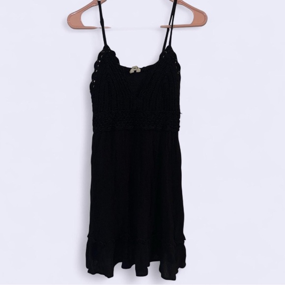 Blush Black Mini Dress - Picture 1 of 5